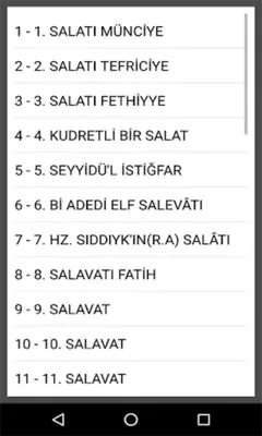 Salavatlar Esmalar Zikirmatik android App screenshot 6